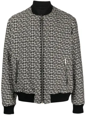 Bomber reversibile con logo