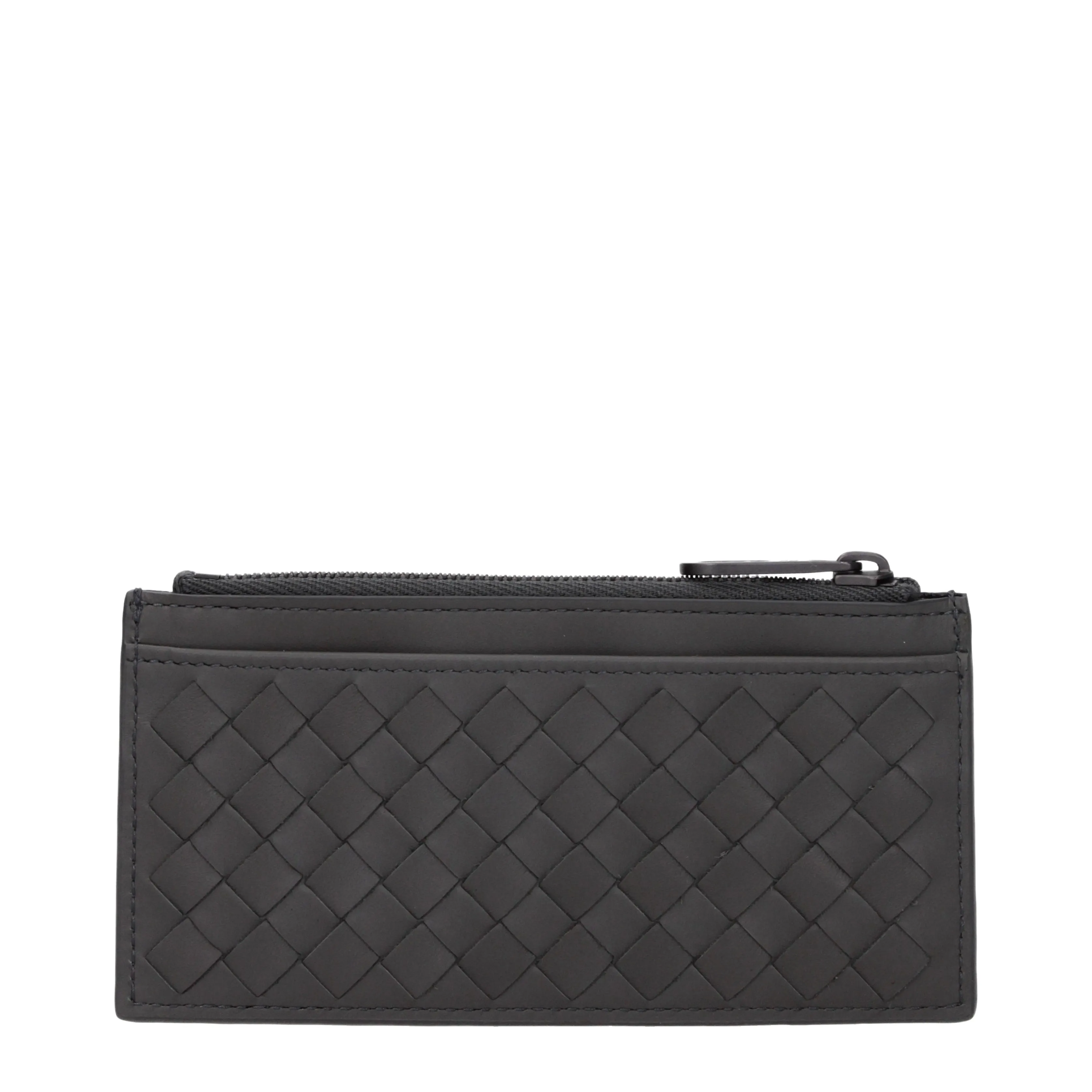 Bottega Veneta Portadocumenti Uomo Pelle Grigio/Grafite