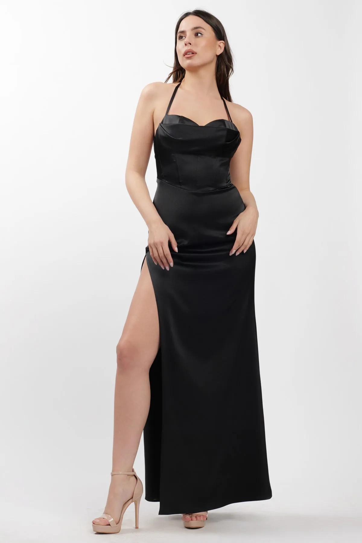 Britney Dress Nero-