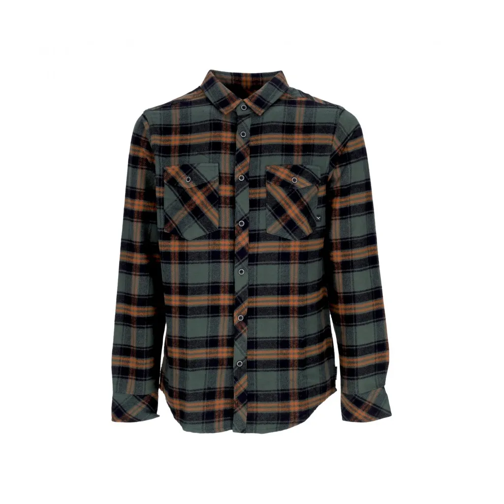 camicia manica lunga uomo rosomako 20 l/s shirt OLIVE