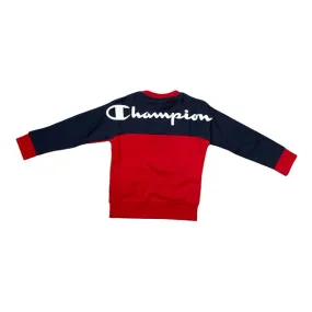 Champion Felpa Girocollo da bambino 305761 CHA RS053 HTR rosso
