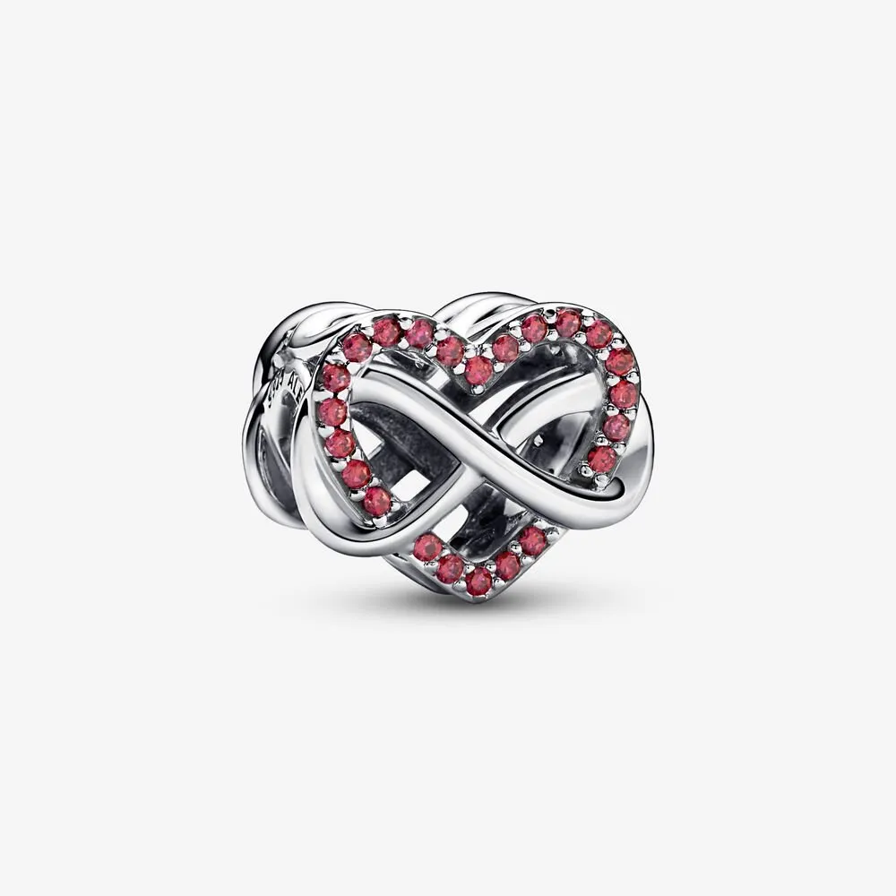 Charm Cuore Rosso e Infinito - 792246C01