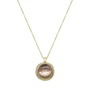 Collier Pasquale Bruni oro rosso con diamanti ct 0,33 e rubino ct 0,06
