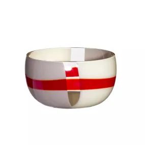 Coppetta Carlo Moretti Mignon Coppetta Rosso e Bianco 8.8x15.5cm