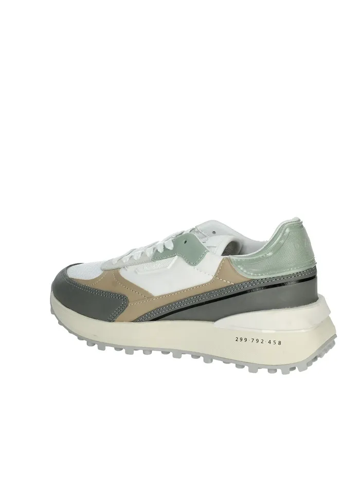 D.A.T.E.  SNEAKERS BASSA W391-K2-NY-WH BIANCO/GRIGIO