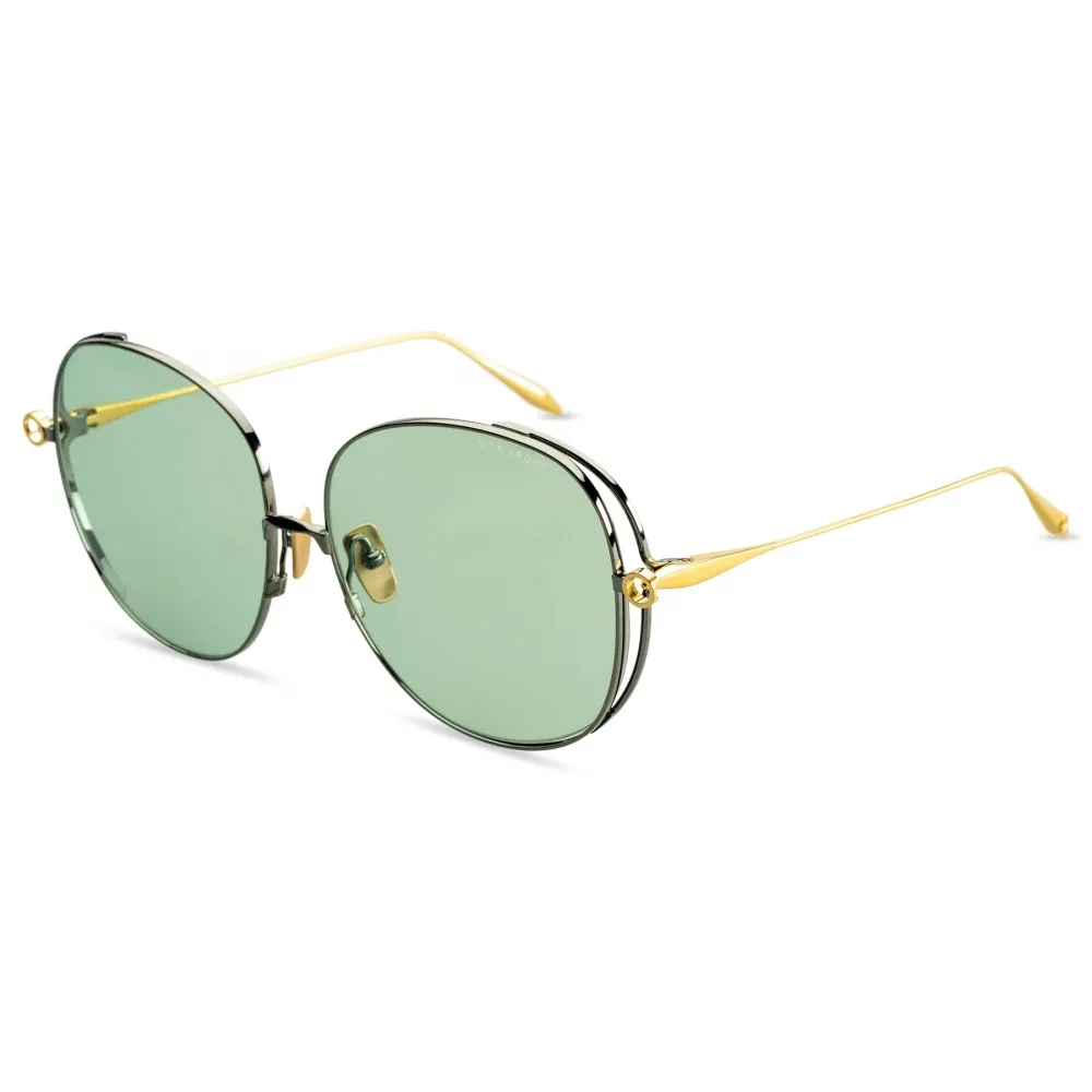 DITA - Arohz - Nero Palladio Oro Menta - DTS156 - Occhiali da Sole - DITA Eyewear