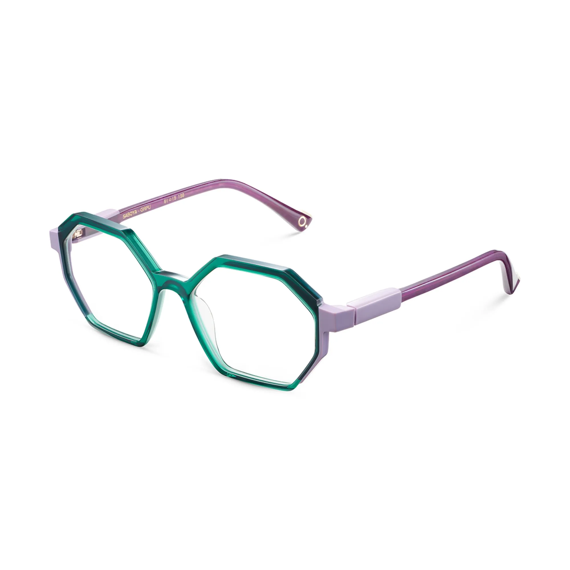   Etnia Barcelona SABOYA - GRPU Verde/viola | Occhiale Da Vista Donna 