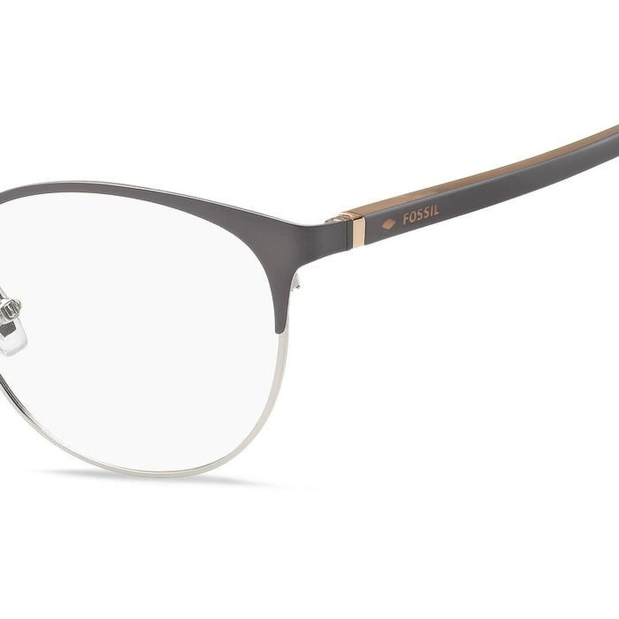   Fossil FOS 7041 - FRE Grigio Opaco | Occhiale Da Vista Donna 