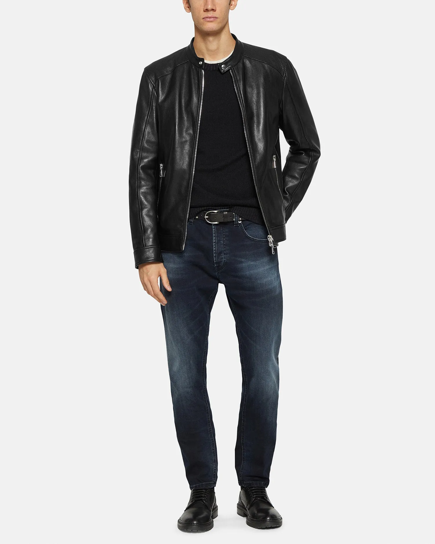 Jeans Dian denim stone washed blu