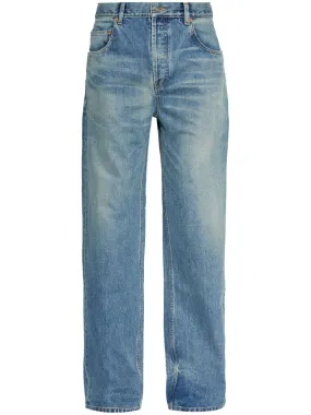 Jeans in denim in forma di shain laurent laurent