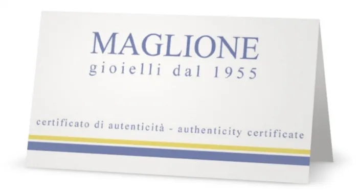 Medaglia rettangolare con Fonte Battesimale in oro giallo e bianco 18kt