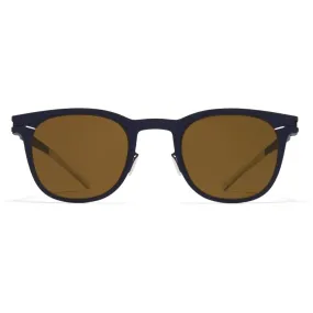 Mykita - Callum - NO1 - Indaco Marrone Grezzo - Metal Collection - Occhiali da Sole - Mykita Eyewear