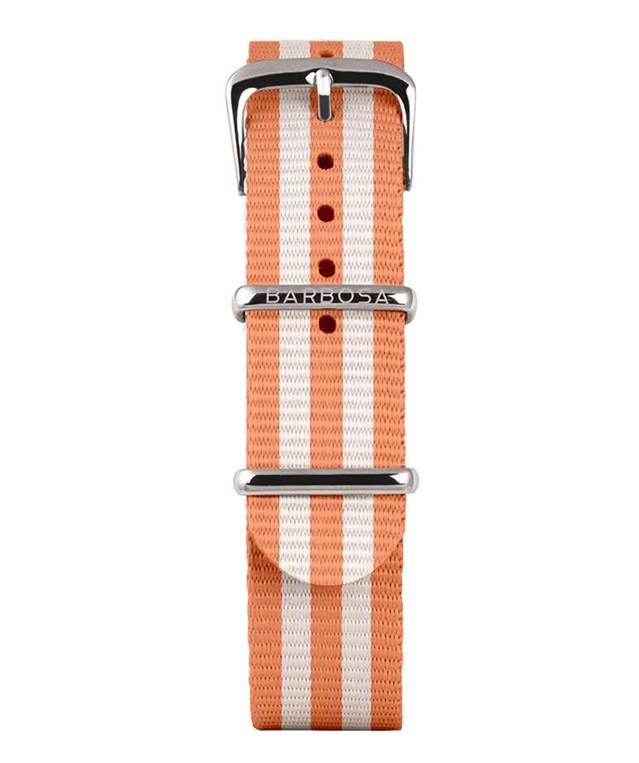 OROLOGIO MOONLIGHT  dm. 36,5 NATO RIGATO ROSA BIANCO