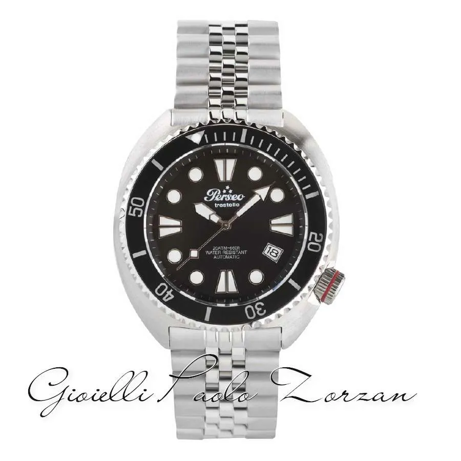Orologio Perseo Tartaruga Sub Nero ref. 90531.01