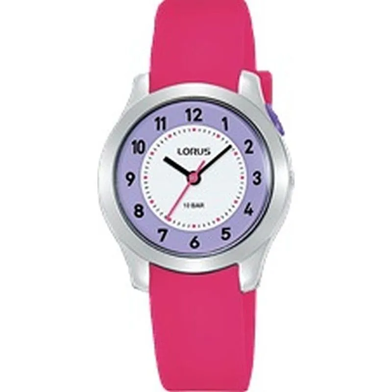 orologio solo tempo bambina Lorus Junior/Kids Rosa