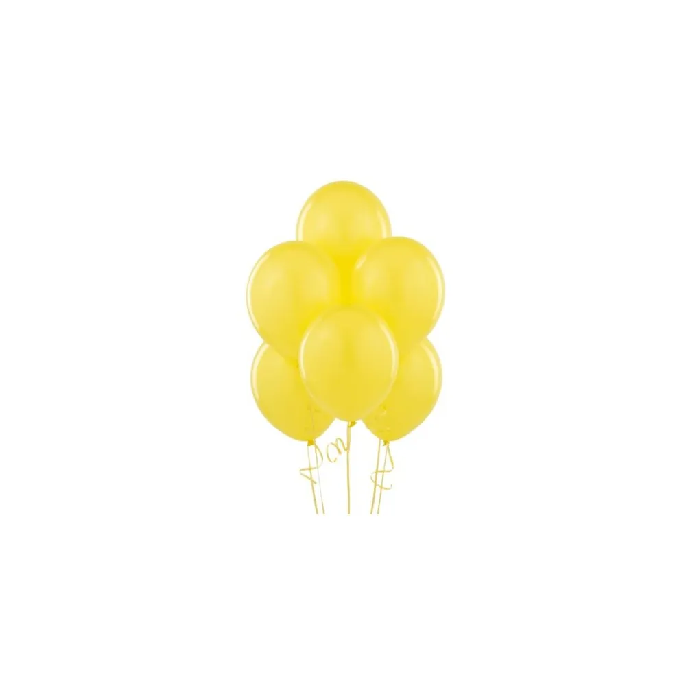 Palloncini Lattice Giallo Pastello Tondi  16