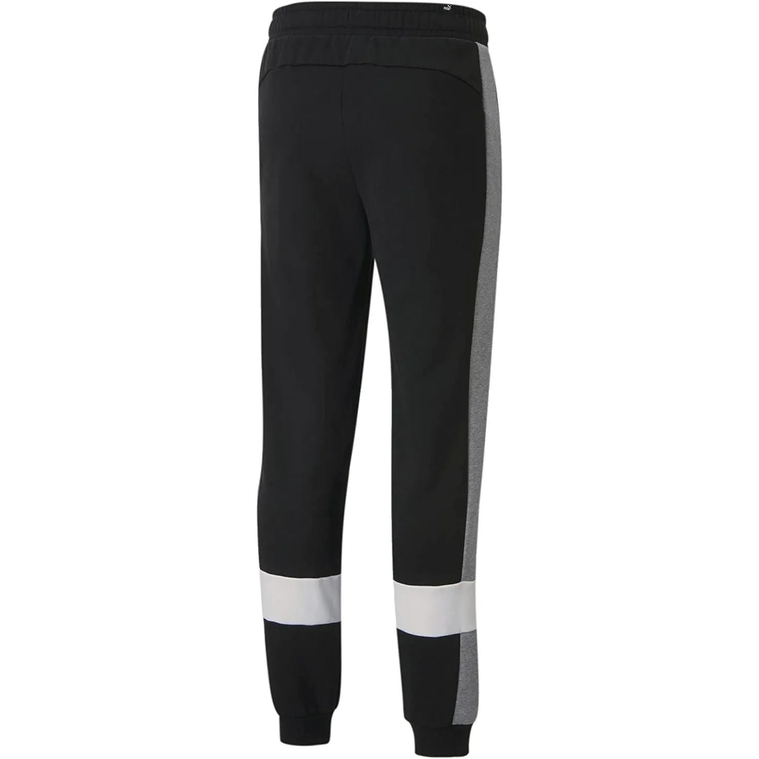Pantalone Felpa PUMA Uomo ESS+ COLORBLOCK PANTS FL CL Nero