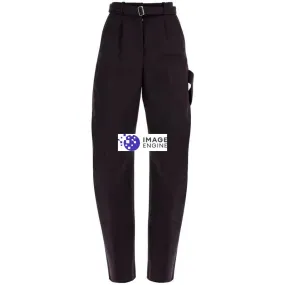 Pantaloni balloon in canvas