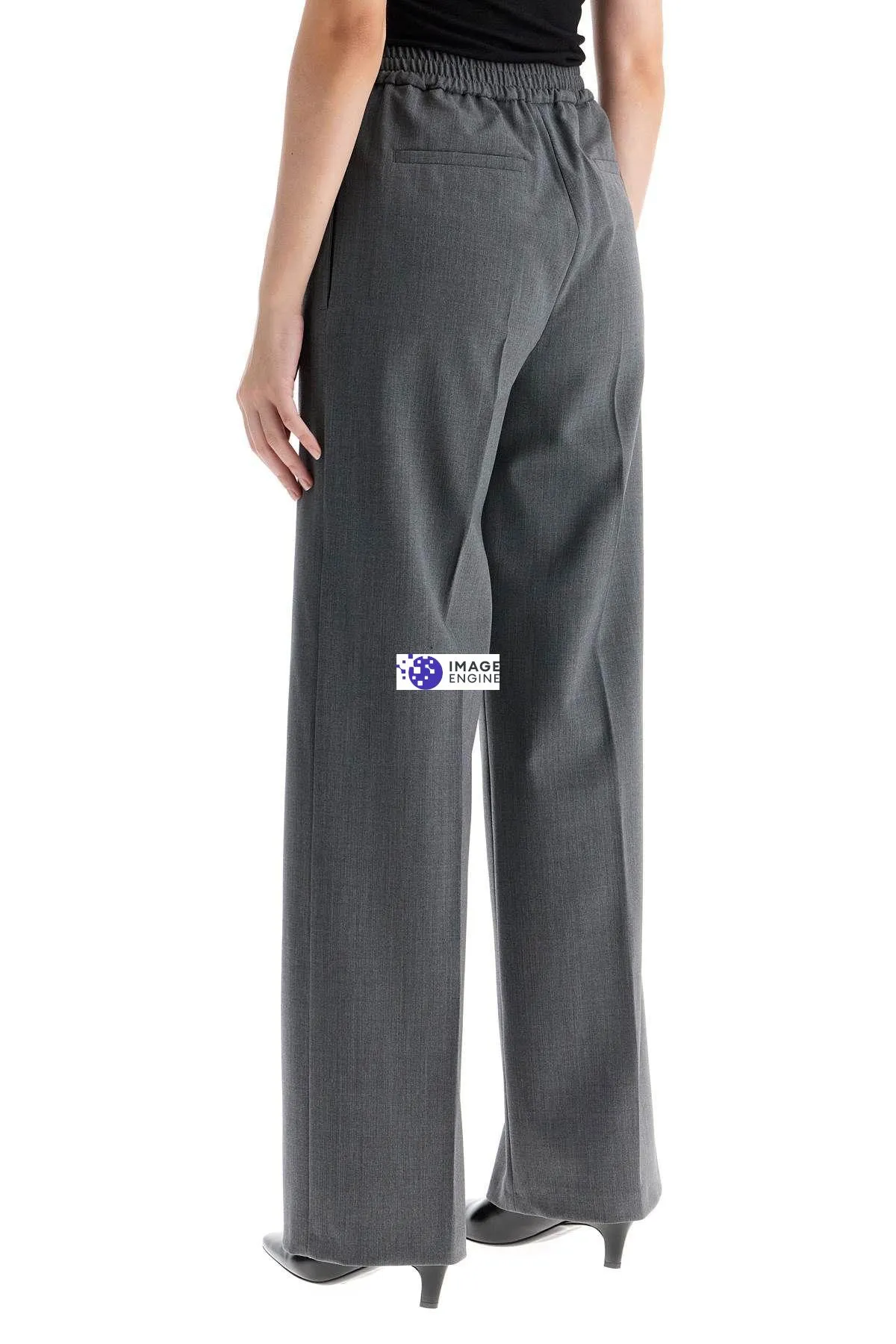 Pantaloni in lana stretch Petra