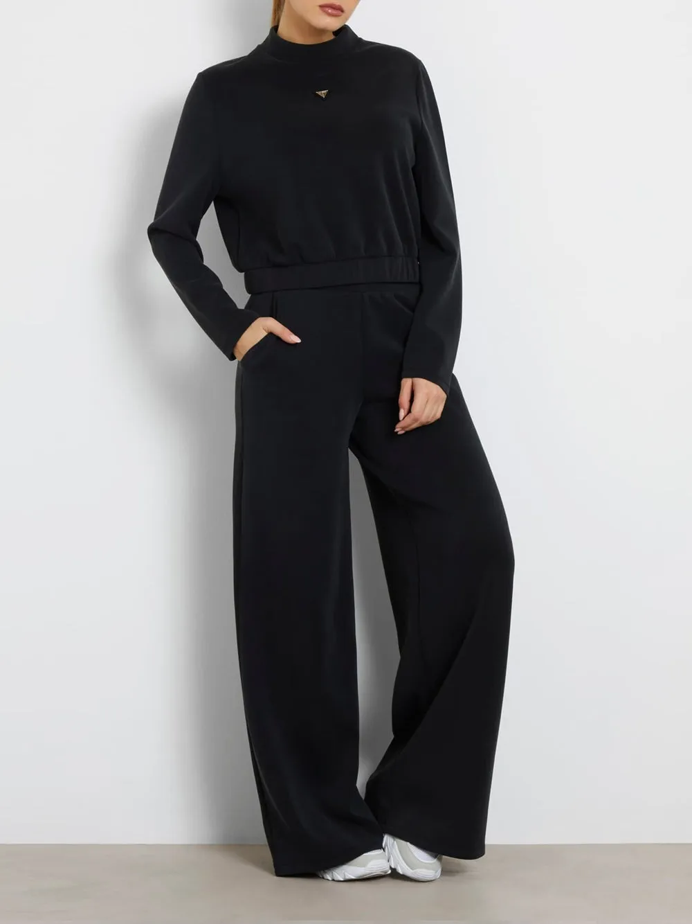 Pantaloni wide leg Olympe