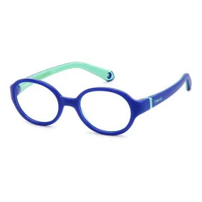   Polaroid Kids PLD K004 - RNB Blu Verde | Occhiale Da Vista Bambino 