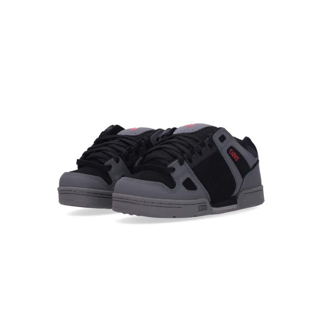 scarpe skate uomo celsius BLACK/CHARCOAL/RED/NUBUCK