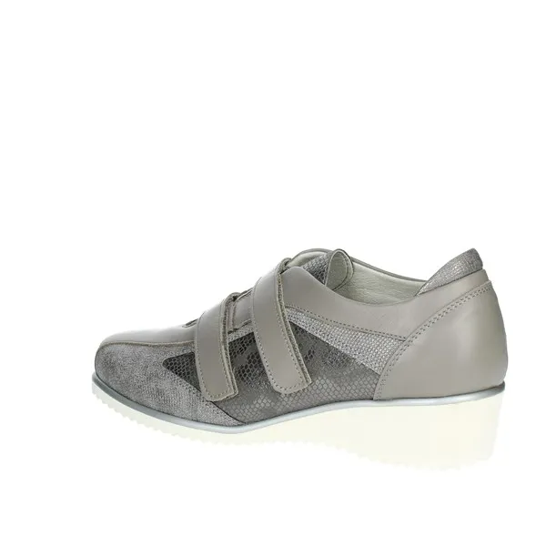 Scholl  SNEAKERS BASSA DOREEN STRAP GRIGIO