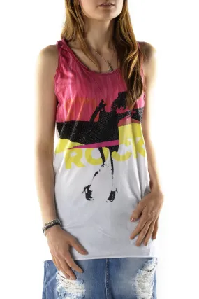 Sexy Woman canotta multicolore   