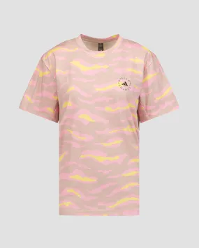 T-shirt da donna Adidas by Stella McCartney ASMC Truecasuals in3631-newrosbluyeltrupnk