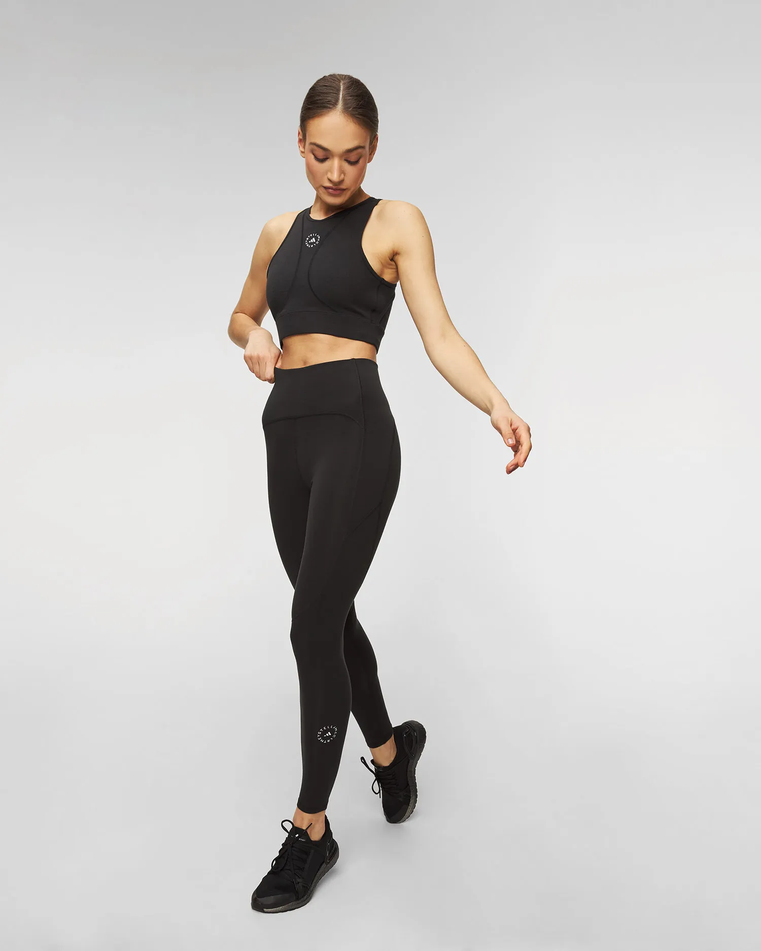 Top Adidas by Stella McCartney ASMC TST CROP IB1396-blackblack