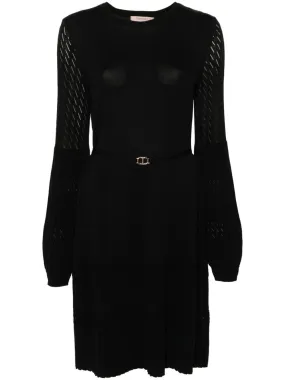 Twinset Abito Nero Donna